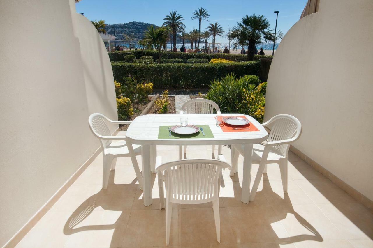 Apartamento A Pie De Playa, Climatizado Y Parking 로지즈 외부 사진